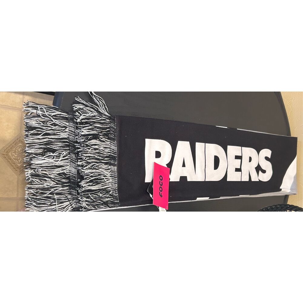 NFL Foco Las Vegas Raiders Scarf